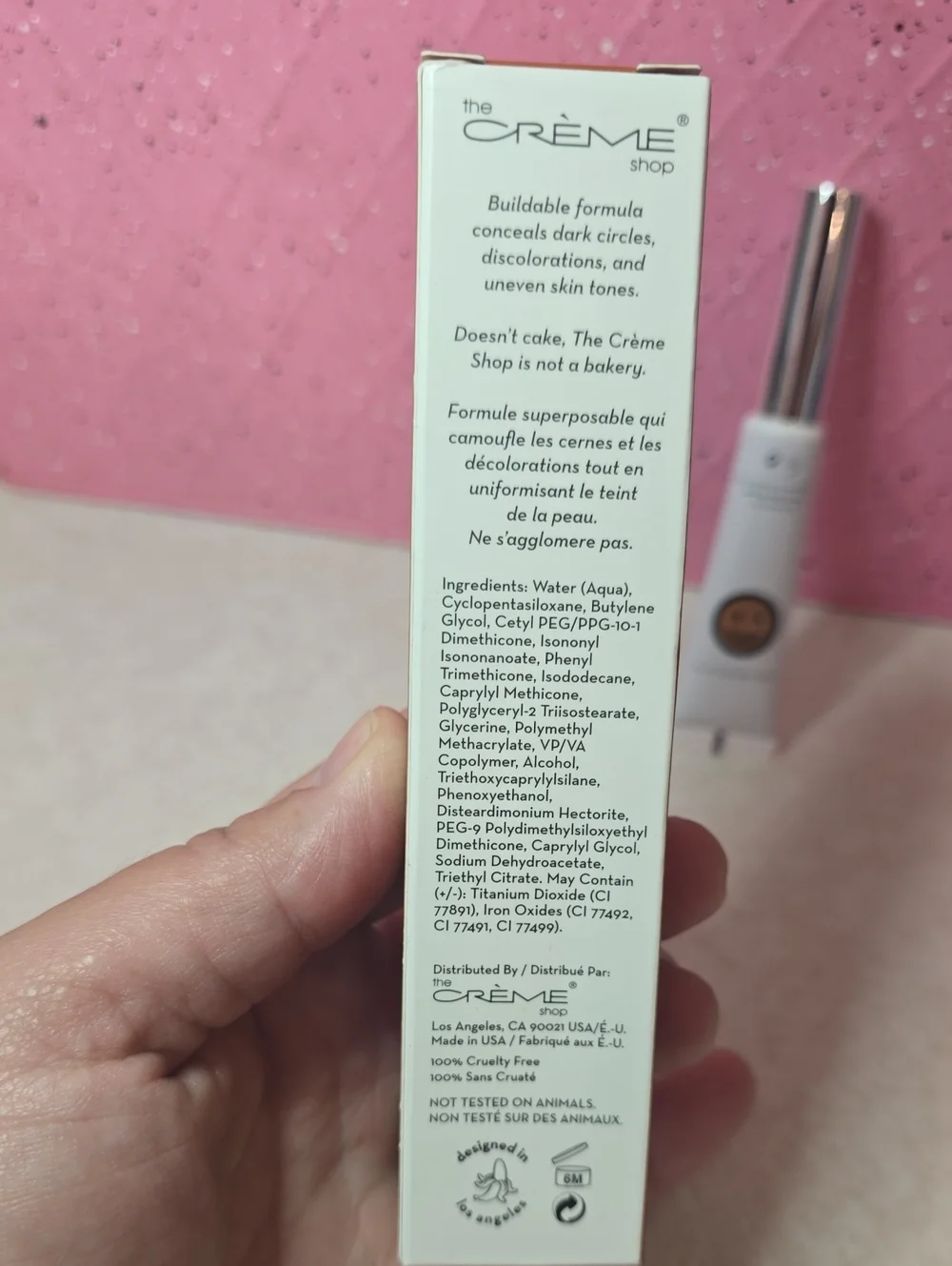 The Creme Shop Cover Story Full Coverage Concealer - Shade Deep